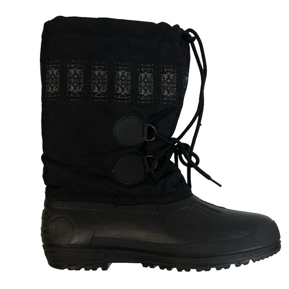Weather Spirits Winter Boots Women 8 Black Insulated Lining Snow Outdoors Warm - Picture 1 of 10